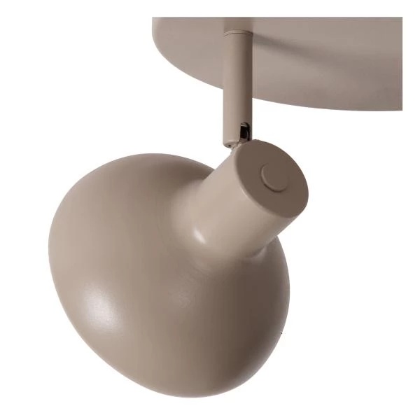 Lucide SENSAS - Foco de techo - Ø 25,8 cm - 3xGU10 (ES111) - Beige - detalle 1